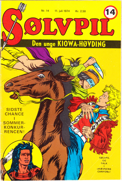 Sølvpil 1974) | Danske Tegneserier